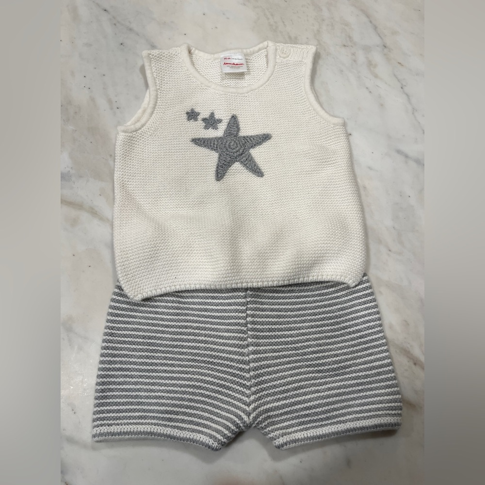 Hanna Andersson 6-12 months adorable knit set! NWOT